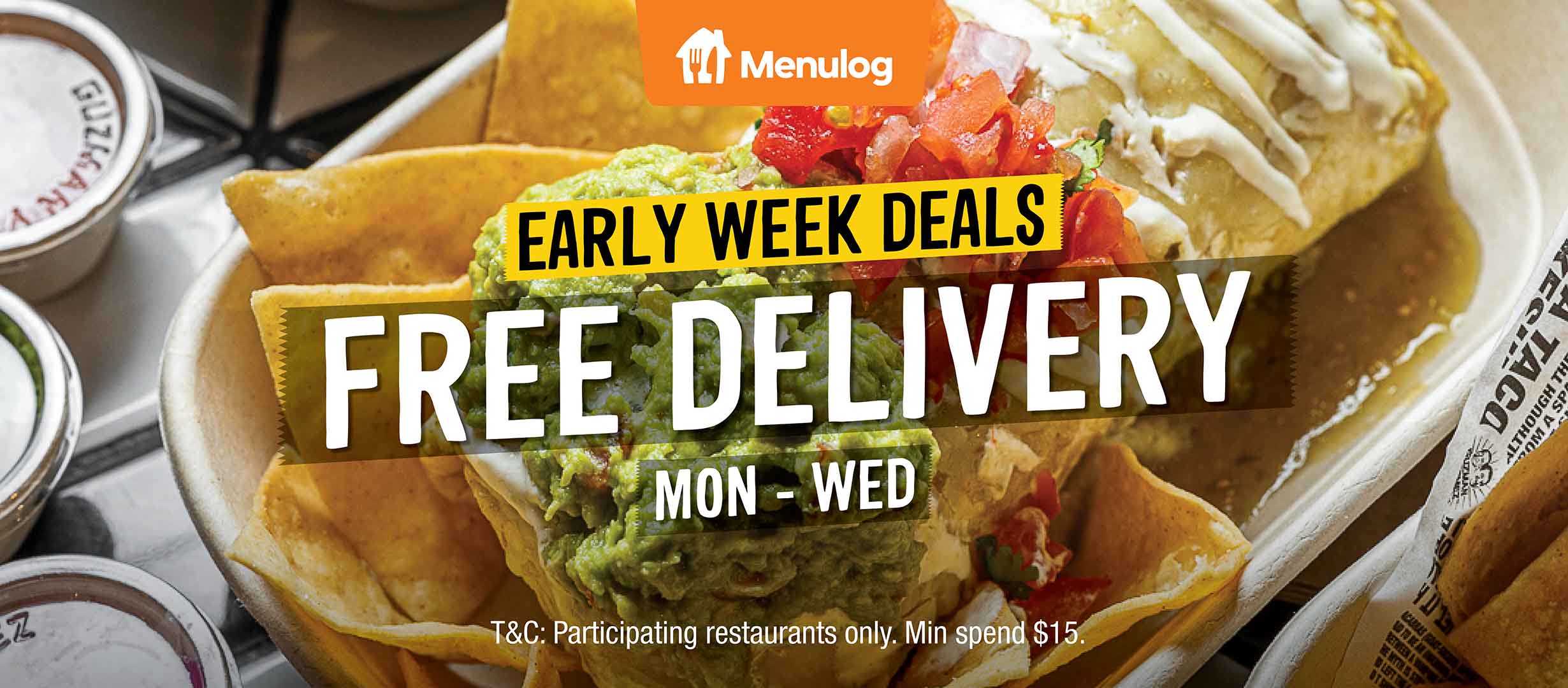 Menulog Free Delivery Guzman y Gomez