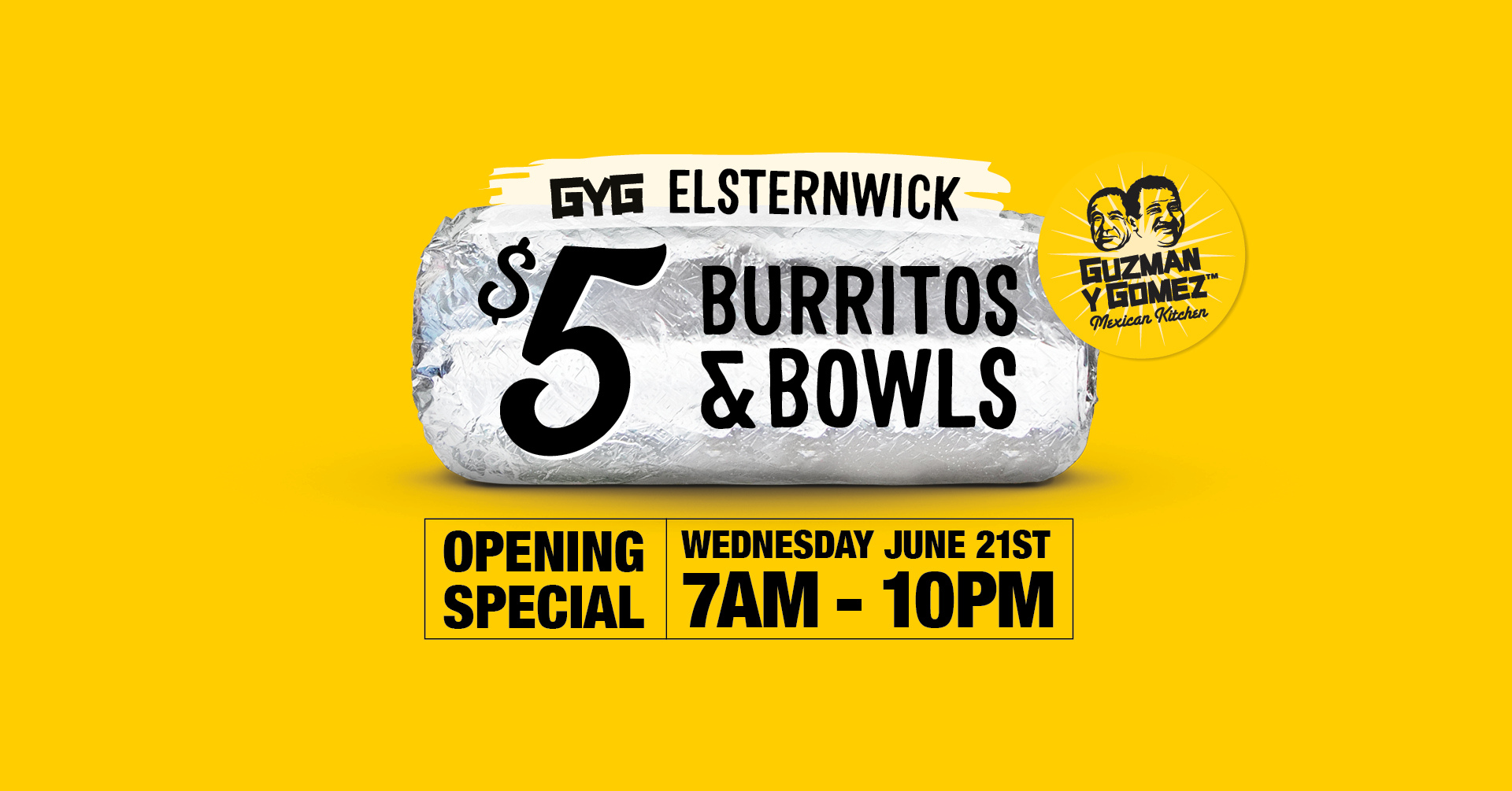GYG Elsternwick 5 Opening Day Guzman y Gomez